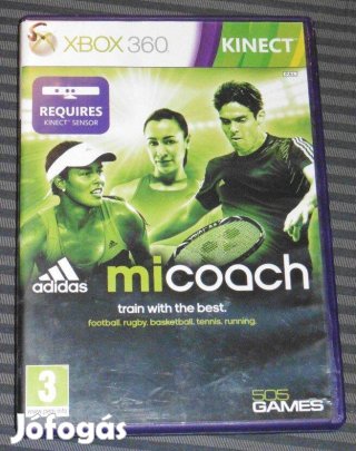 Kinect Adidas Micoach (Fitness) Gyári Xbox 360 Játék Akár Féláron