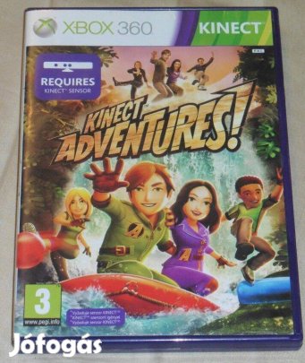 Kinect Adventures (5db ügyességi játék) Gyári Xbox 360 Játék