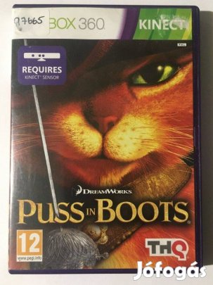 Kinect Csizmás, A Kandúr Gyári Xbox 360 Játék akár féláron