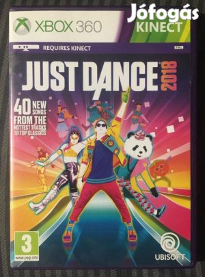 Kinect Just Dance 2018 Gyári Xbox 360 Játék, Akár féláron