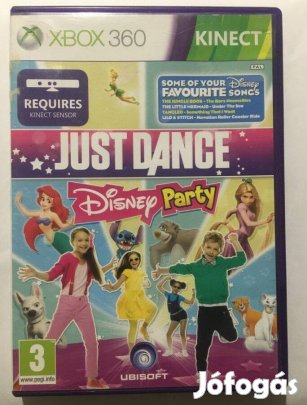 Kinect Just Dance Disney Party 1. Gyári Xbox 360 Játék, Akár féláron