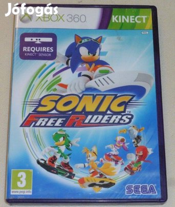 Kinect Sonic Free Riders Gyári Xbox 360 Játék Akár Féláron