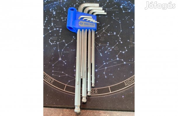 King Tony L-Imbuszkulcs készlet