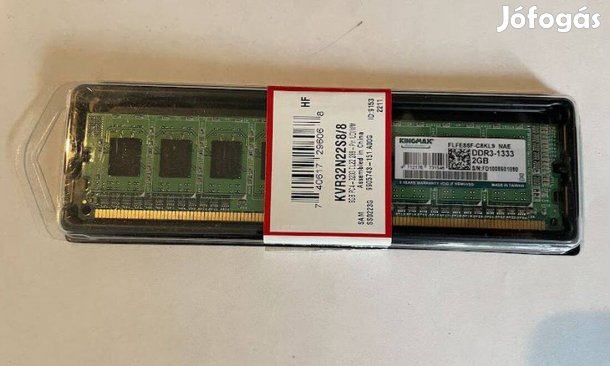 Kingmax 2GB DDR3 1333MHz RAM (Asztali PC-be)