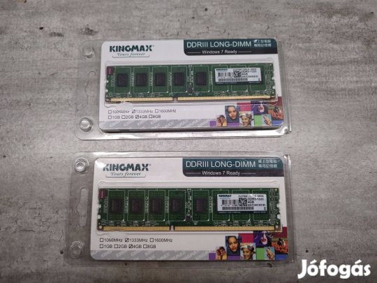 Kingmax 8GB (2x4GB) DDR3 1333MHz memória
