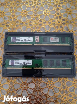 Kingston 8Gb (2x4Gb) DDR3 1600mhz új PC memóriák Kvr16N11/4