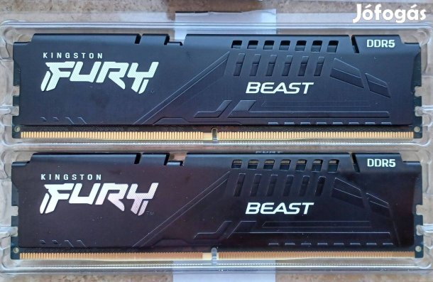 Kingston Fury 16GB Beast DDR5 5600MHz CL40 memória Kit