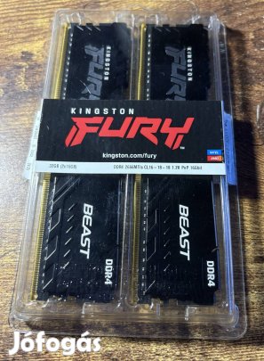 Kingston Fury Beast 32GB (2x16GB) DDR4 2666MHz