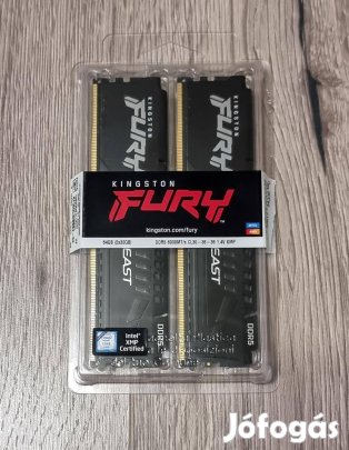 Kingston Fury Beast 64GB 6000MHz CL30!!!, 2035-ig Alza garanciával