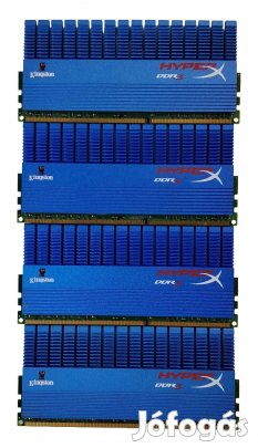Kingston Hyperx 16GB (4x4GB) DDR3 1600MHz cl9 memória