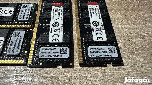 Kingston Hyperx Impact DDR4 2666 MHz 16 GB laptop memória