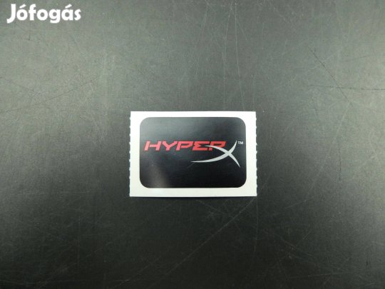 Kingston Hyperx matrica 4,5cm fekete piros