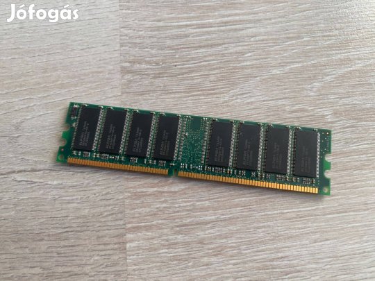 Kingston márkájú DDR memória RAM modul 1GB 400Mhz