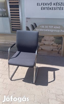 Kinnarps tárgyalószék, konferencia szék, szánkótalpas - használt szék