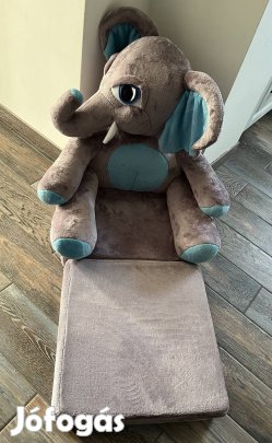 Kinyitható figurás gyerek fotel Elefánt