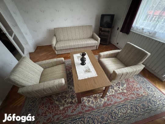 Kinyitható kanapé 2 fotellel ülőgarnitúra