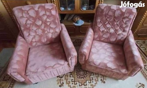 Kinyitható kanapé + 2 db fotel