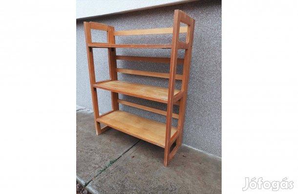 Kinyitható retro polc könyvespolc