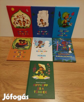 Kippkopp gyerek könyvek , mesekönyvek egyben, csomagban eladó