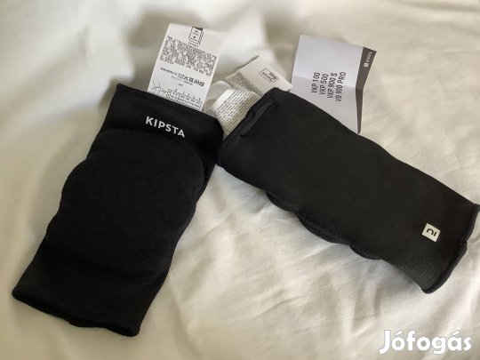 Kipsta új cimkés fekete térdvédő VKP 100