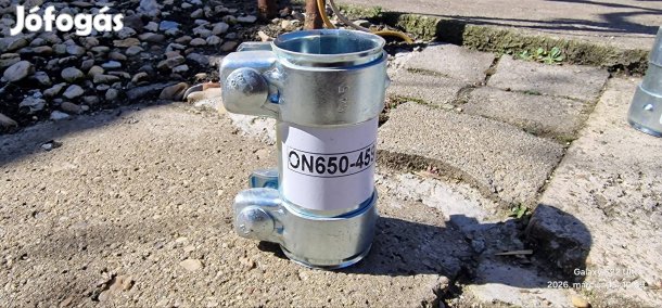 Kipufogó csőtoldó összekötő cső bilincs