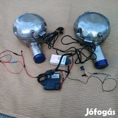 Kipufogó soundbooster dupla