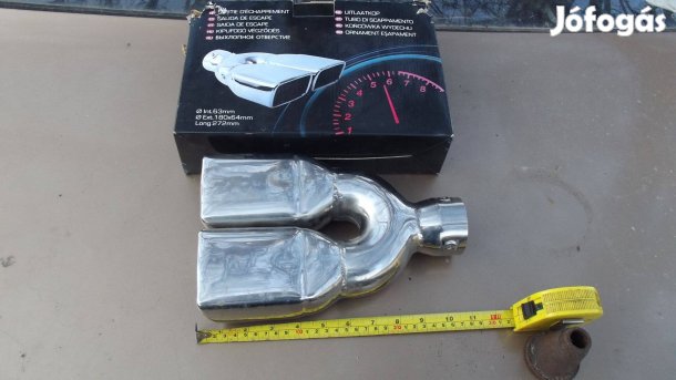 Kipufogó vég , univerzális új (50-58 mm)