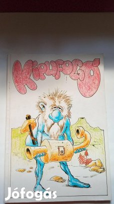 Kipufogó vicces magazin 1984 évi szám 2500 Ft régi retro