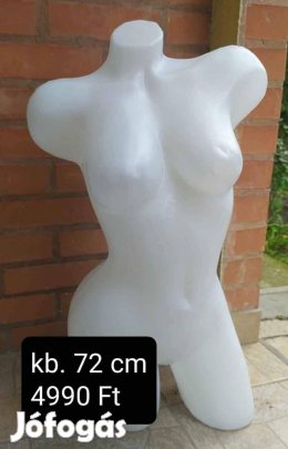 Kirakati baba, próbababa, torzó műanyag