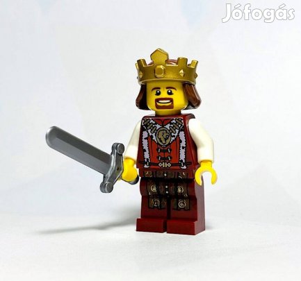 Király Eredeti LEGO egyedi minifigura - Castle Kingdoms - Új