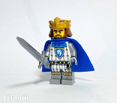 Király Eredeti LEGO minifigura - Castle 31168 Középkori lovagi vár Új