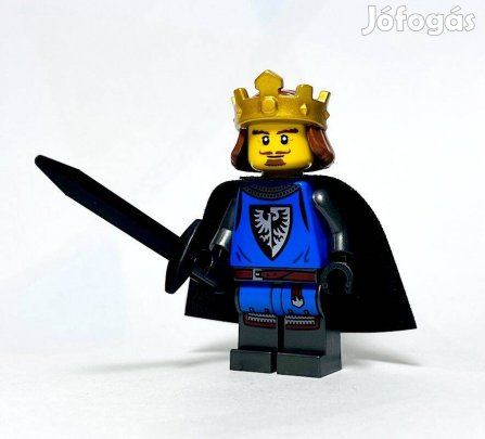 Király - Köpenyben Eredeti LEGO egyedi minifigura - Castle - Új
