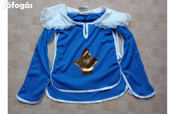 Király herceg palást gyerek farsangi jelmez ruha 110 - 116 4 - 6 éves