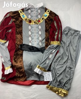 Király jelmez, felnőtt jelmez DV310