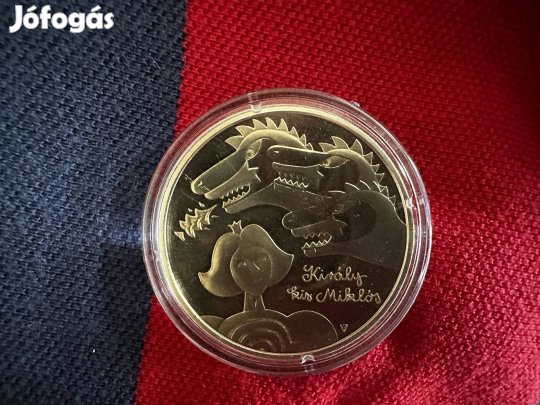 Király kis Miklós 2000 Forint színesfém emlékérme, UNC