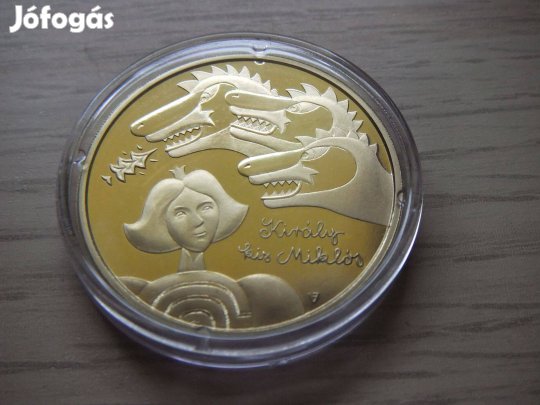 Király kis Miklós 2022 Emlékérem zárt kapszulában