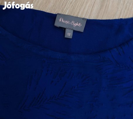 Királykék női laza felsőrész