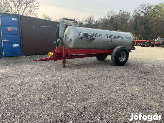 Kirchner 5000l szippantó,vízszállítókocsi