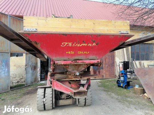 Kirchner 600 kg.-os műtrágyaszóró