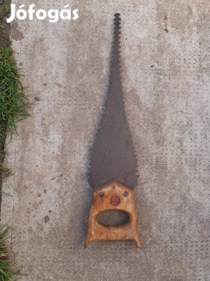 Kis fűrész osztrák gyártmányú címkével ellátva 56x12cm