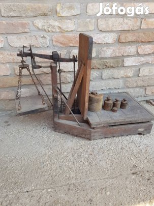 Kis mázsa, súlyokkal