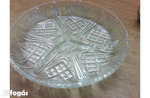 Kis üveg kínálótál eladó