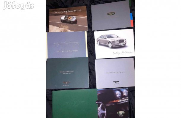 Kisalakú Bentley prospektusok