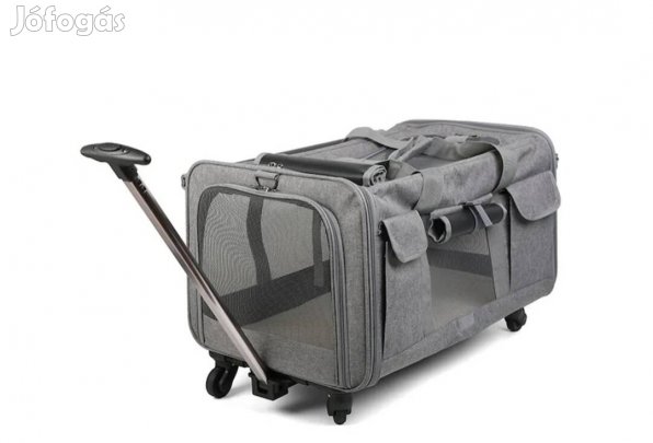 Kisállatoknak gurulós,húzós szállító eladó