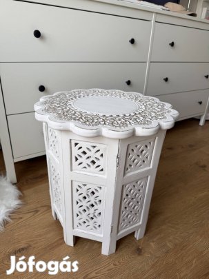 Kisasztal Mangófa Fehér