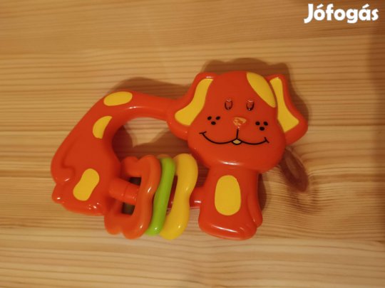 Kisbaba csörgő kutyusos