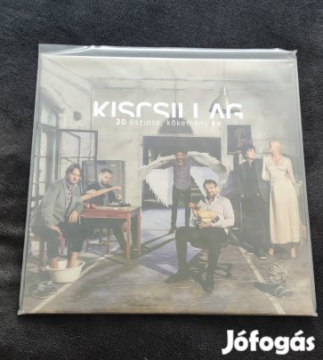 Kiscsillag - 20 őszinte, kőkemény év dedikált Új vinyl eladó 