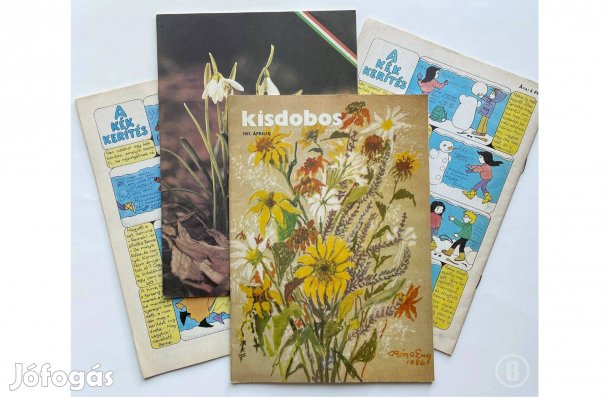 Kisdobos (1987-88 - 17 db, benne Marék Veronika: Kék kerítés)