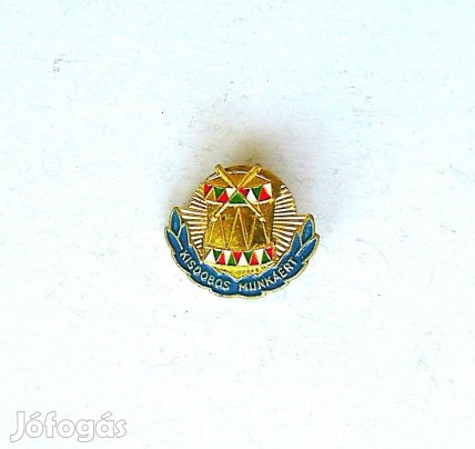 Kisdobos munkáért jelvény