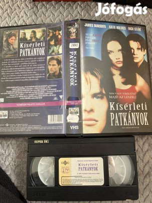 Kísérleti patkányok vhs nagytok thriller